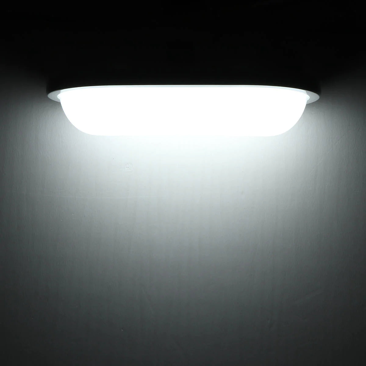 15W 30 LED Moisture-Proof Outdoor Wall Light, Bathroom Ceiling Lamp, Cool White