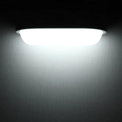 15W 30 LED Moisture-Proof Outdoor Wall Light, Bathroom Ceiling Lamp, Cool White