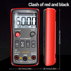 LCD Handheld Digital Multimeter - Accurate and Portable Measurement Tool