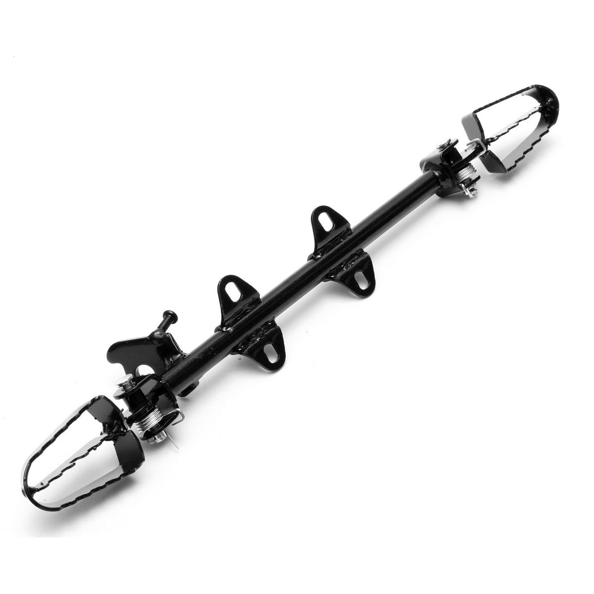 Motorcycle Side Foot Peg Mount Rest Kickstand for Pit Dirt Bike 110cc 125cc 140cc