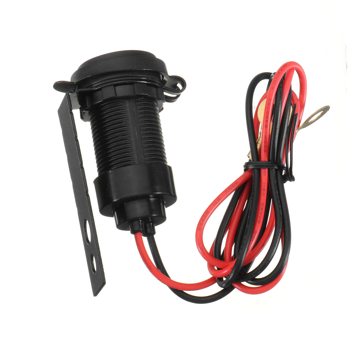 12V 1A USB Socket Charger with Waterproof Cap for BMW Motorcycles