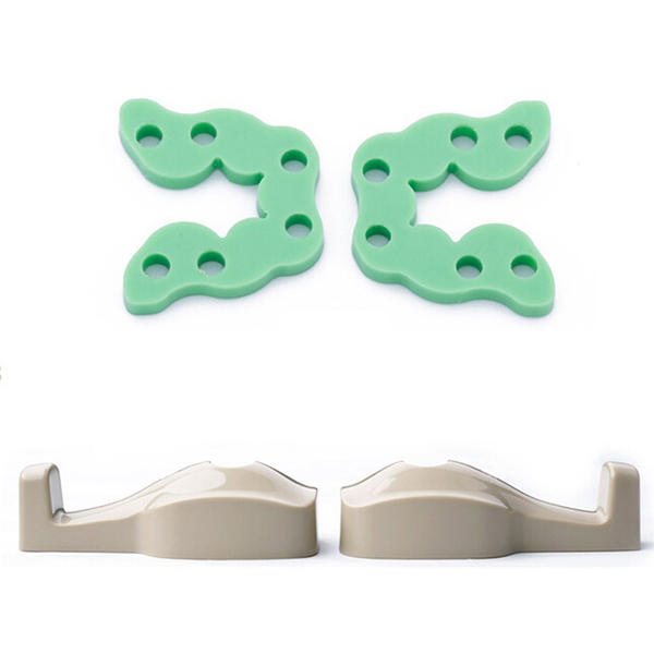 Car Seat Hanger Hook for Purse, Bags, Coat - Auto Organizer, 1 Pair, Black