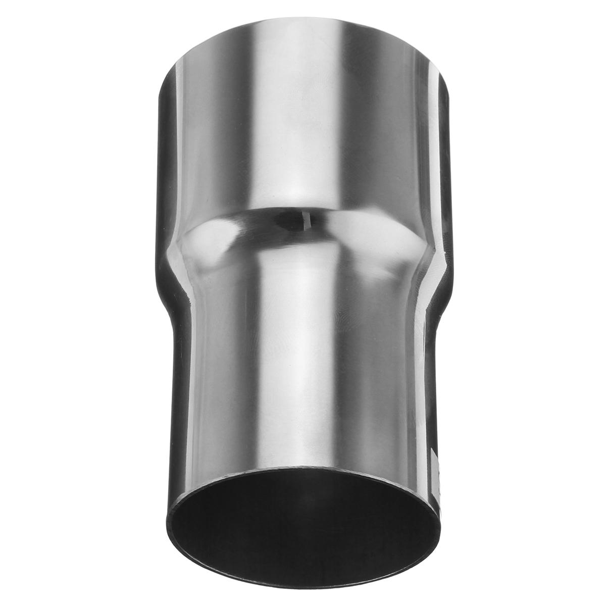 60mm to 51mm Mild Steel Exhaust Reducer Adapter Connector Pipe Tube