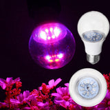 5W E27 5730 Full Spectrum LED Grow Light Bulb Red:Blue 4:1 for Indoor Tent Greenhouse AC100-265V