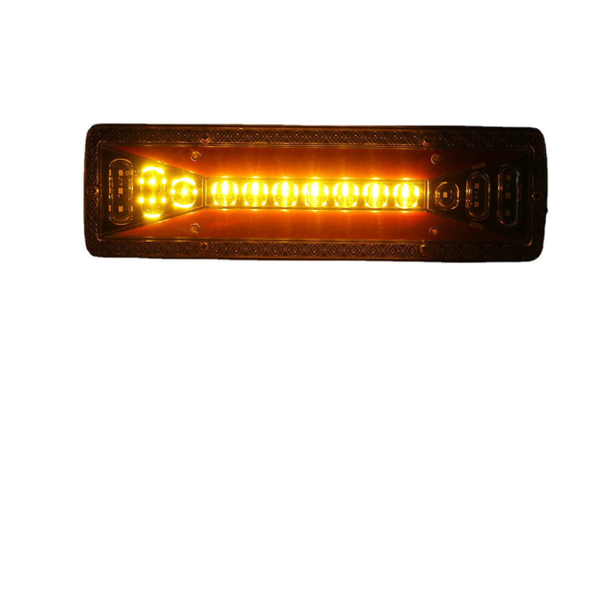 2x 12V 37 LED Flowing Rear Tail Light Turn Signal Brake Reverse Lamp Set
