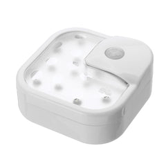 15W 10 LED PIR Motion Sensor Light for Cupboard, Closet, Bedside Cabinet - Night Lighting