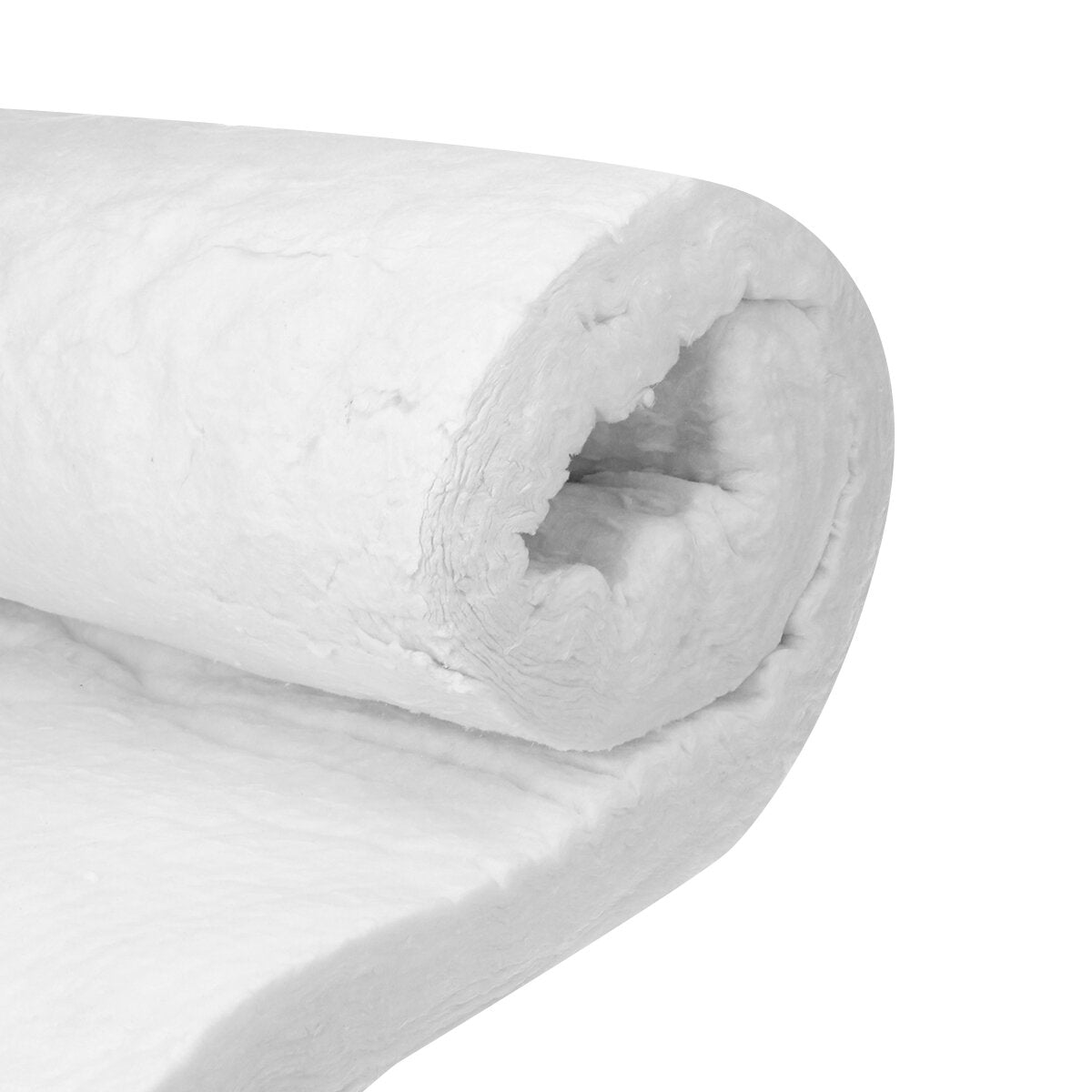 50mm 100x61cm 1000C Ceramic Fiber Blanket - Thermal Sound Insulation Fireproof Mat