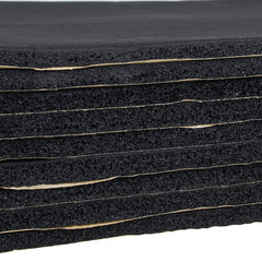 36X 10mm Car Sound Deadener Mat - Noise Proof Bonnet Insulation, Engine Firewall Heat Foam Cotton Sticker 30x50cm