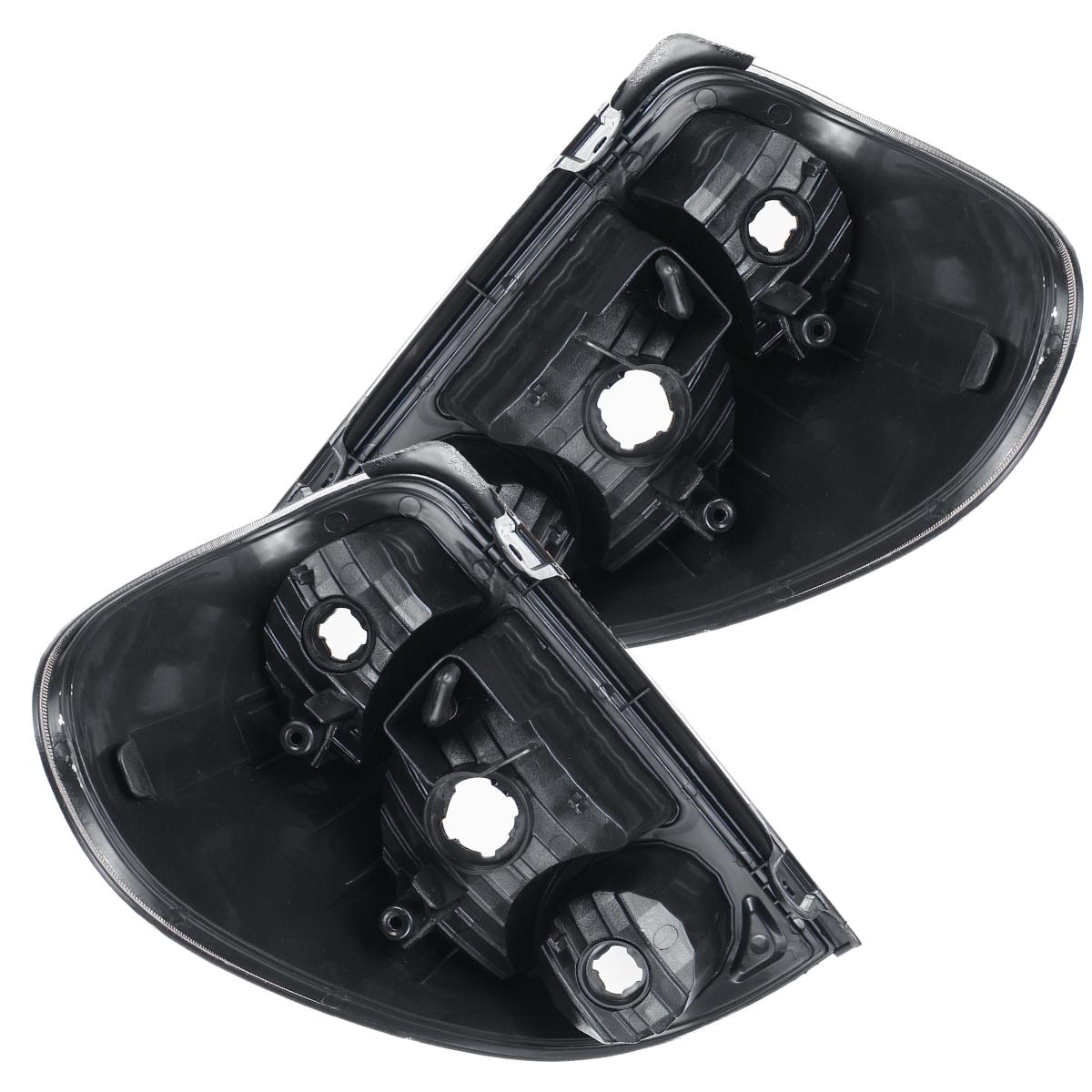 Car Rear Left/Right Tail Brake Light with Wiring - Smoke Black