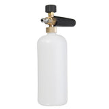 Adjustable Foam Lance Washer Soap Bottle 1L for Car Wash with 1/4 Inch Inlet