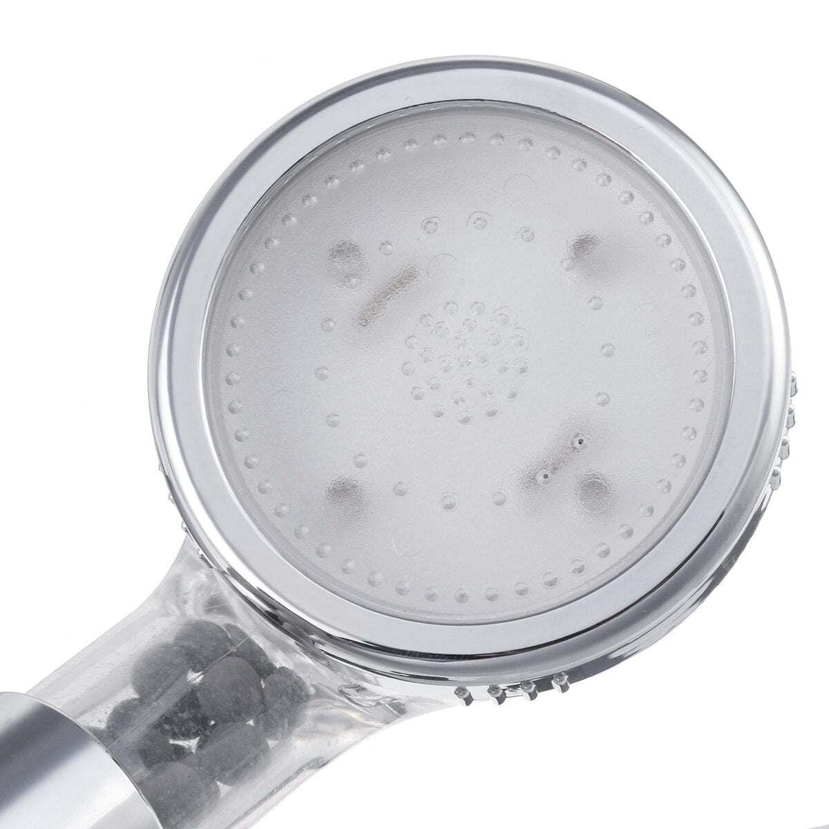 Water-Saving Spa Shower Head with Negative Ions, Handheld Nozzle, Filter, and Hose