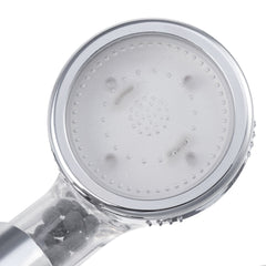 Water-Saving Spa Shower Head with Negative Ions, Handheld Nozzle, Filter, and Hose