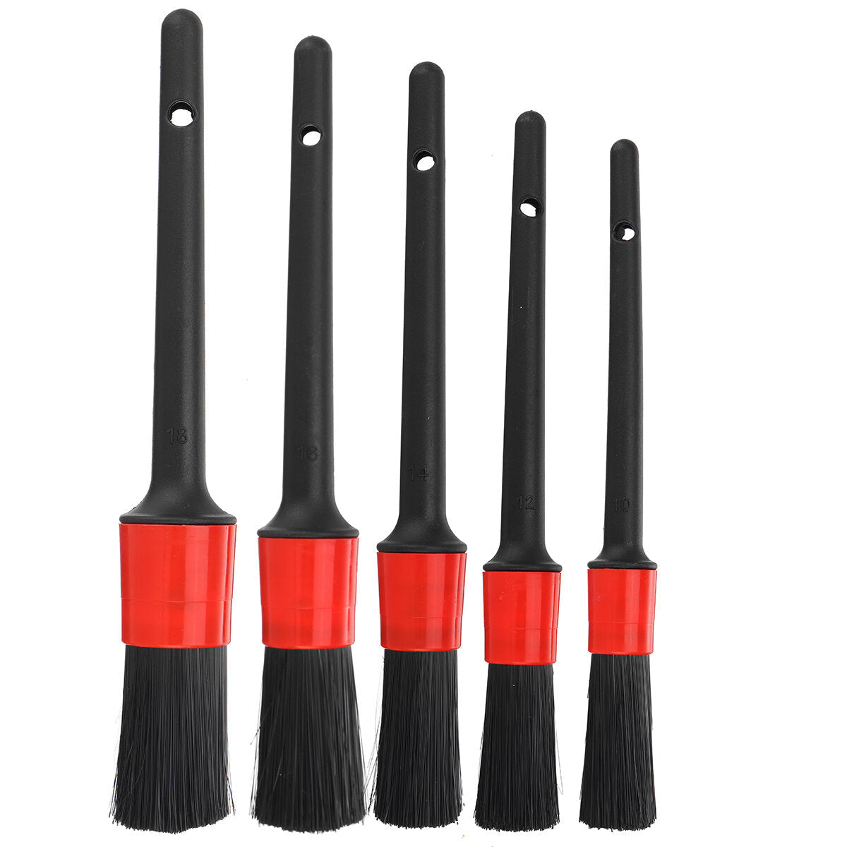 30PCS Car & Motorcycle Cleaning Brush Set - Detail, Dust, Leather, Air Vents Care Tools