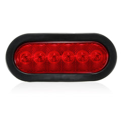 LED Stop Lights Side Marker Turn Signal Lamp Surface Mount Oval 17x8.2cm for Trailer/Truck