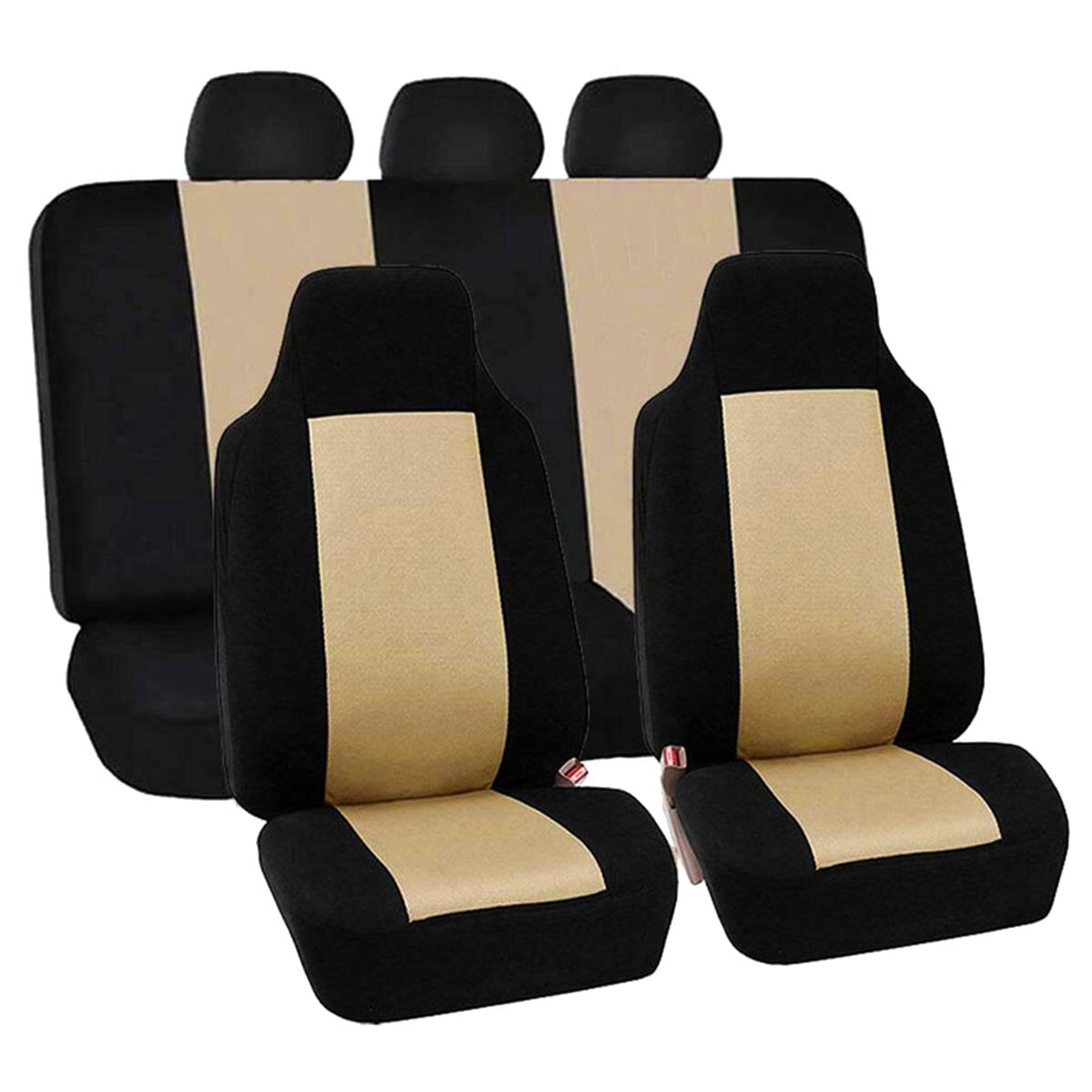 Universal Car Seat Covers Protector Cushion for Front & Rear - Fits Truck, SUV, Van