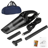 12V Handheld Car Vacuum Cleaner, 56W Portable Wet & Dry Duster, Black