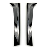 2Pcs Car Rear Window Side Spoiler Wing Canard Splitter Set