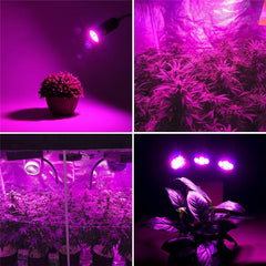 Full Spectrum LED Grow Light Bulb E27 2835 SMD for Plants, Hydroponics, Aquarium AC85-265V