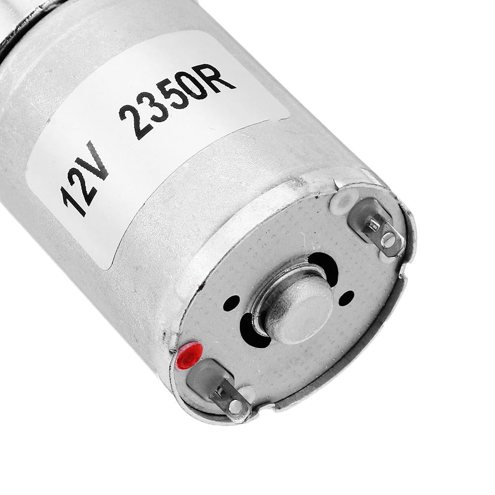 12V DC Gear Reduction Motor - 5RPM