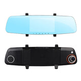 5" Rearview Mirror Car DVR with 170 Degree Wide Angle Lens