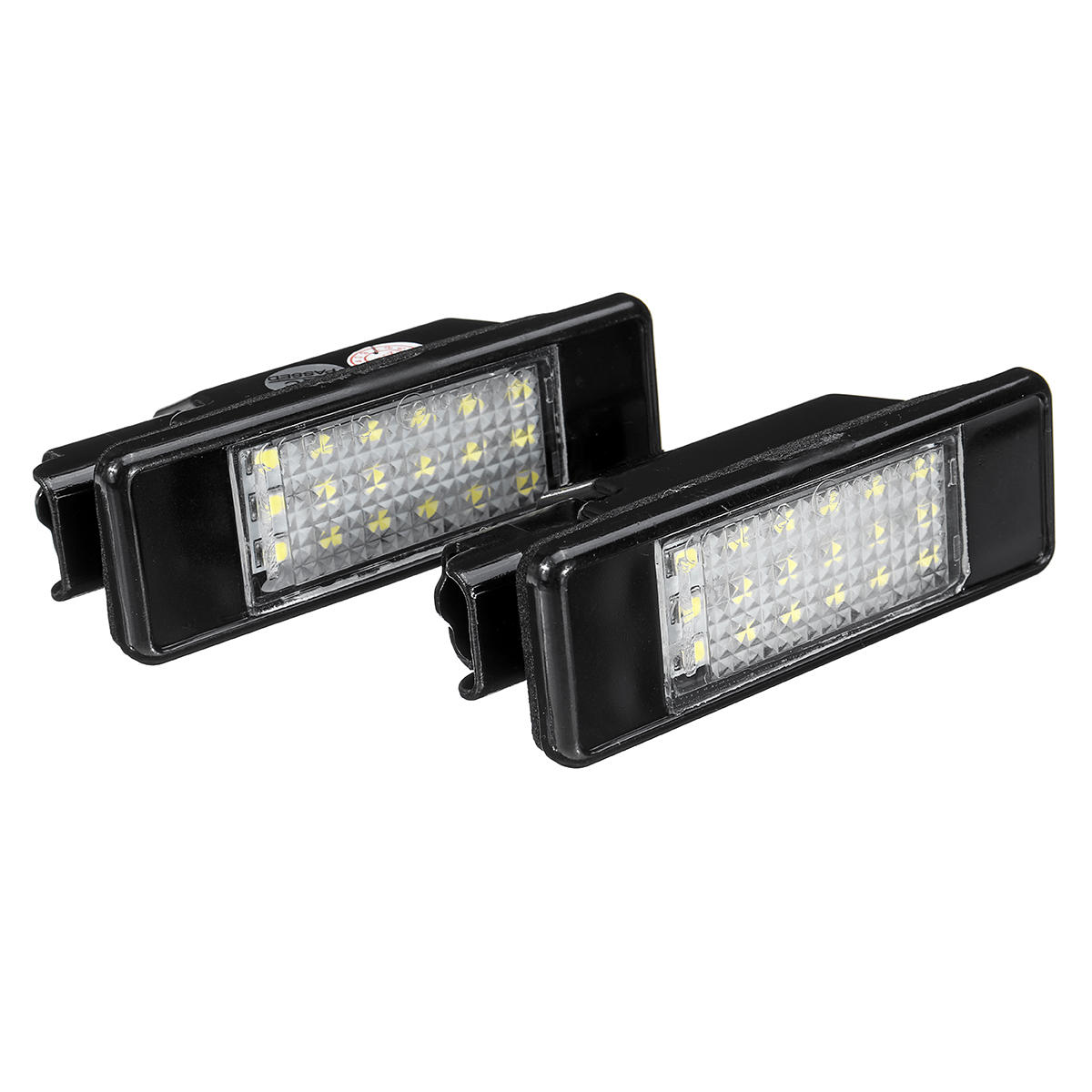 Pair of LED License Plate Lights - Bright, Energy-Efficient, Easy Installation