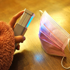 Portable Handheld UV Sterilizer Lamp - LED Light, USB Rechargeable, Foldable Design