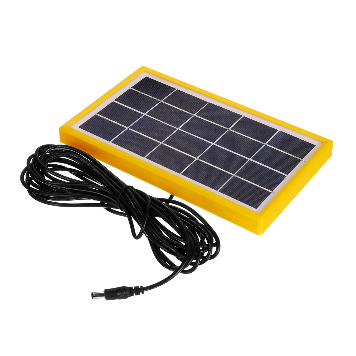 Solar Panel Power Generator Kit 5V USB Charger with 2 LED Bulbs for Home and Outdoor Use