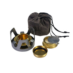 High Quality Mini Ultra-light Alcohol Stove - Portable Folding Outdoor Picnic & Camping Spirit Combustor