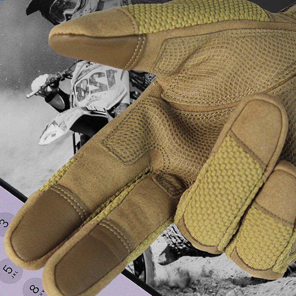 Outdoor Tactical Non-slip Touch Screen Gloves for Biking, Motorcycling, and Riding