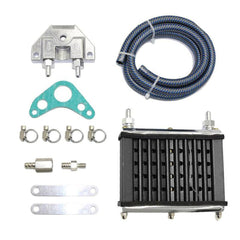 125cc 140cc 150cc Engine Oil Cooler Radiator Aluminum Kit for Motorcycle ATV Pit Pro Trail Dirt Bike Universal