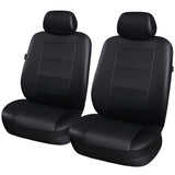 11pcs Universal Waterproof PU Seat Covers for 5-Seats Car SUV - Full Set Protector with Socket Sleeve