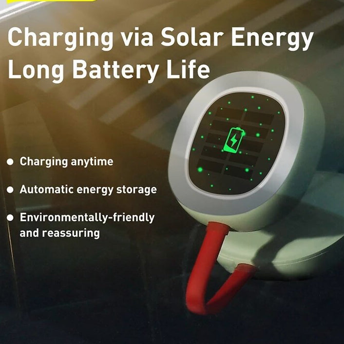 Portable Solar Night Light Reading Lamp - Rechargeable, Magnetic, Small Emergency Lantern for Car/Home