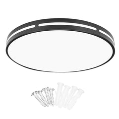 18W/24W/36W 6000K White LED Ceiling Light - Non-Dimmable Indoor Lamp for Living Room, Bedroom, Home Decor