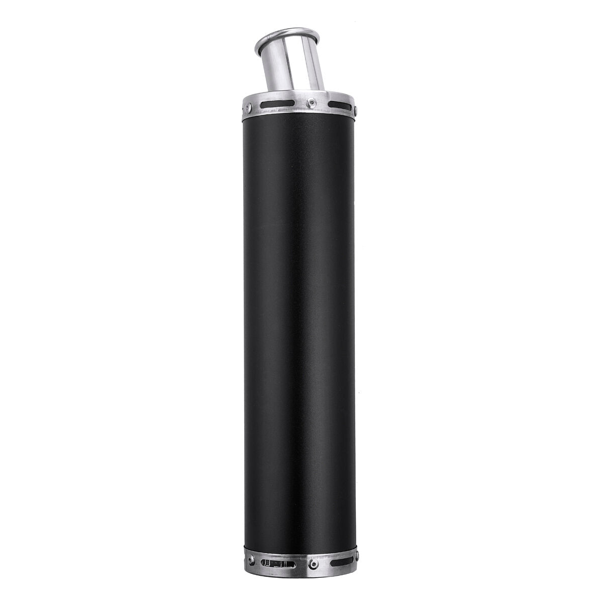 High-Performance Black Aluminum Exhaust Muffler Pipe for GY6 150cc/125cc Scooters