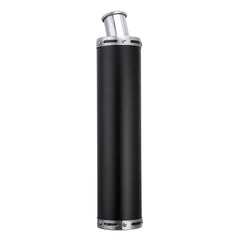 High-Performance Black Aluminum Exhaust Muffler Pipe for GY6 150cc/125cc Scooters