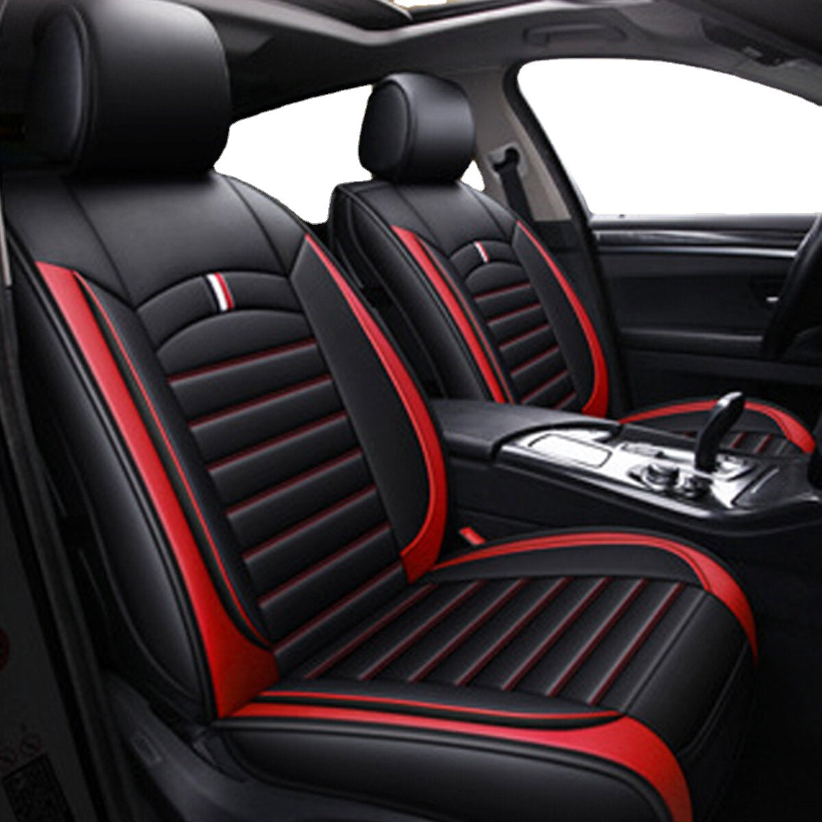 Durable Car Front Seat Mat Cover - Protects Seats from Spills and Stains