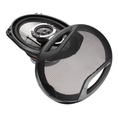 2Pcs 12V 1000W 6x9 Inch 3-Way Car Door Shelf Coaxial Speakers Twin Tone