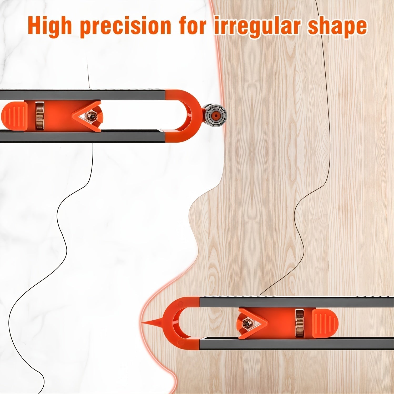Contour Scribe Tool - Precise Profile Duplicator for Woodworking Projects