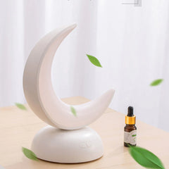 Dimmable Moon Fragrance Night Light - Bedside Nursing Lamp with Aromatherapy for Home Atmosphere Decoration