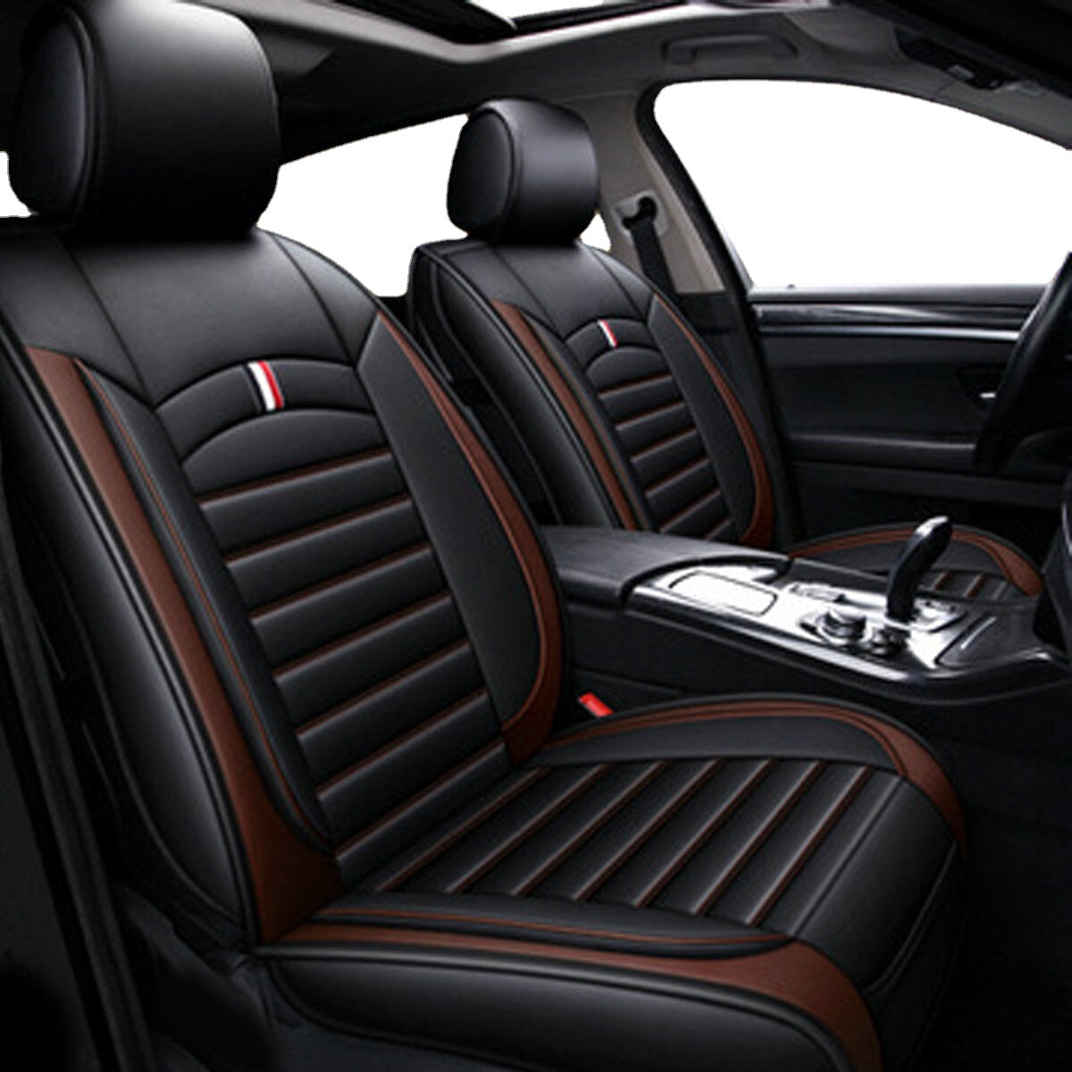 Durable Car Front Seat Mat Cover - Protects Seats from Spills and Stains