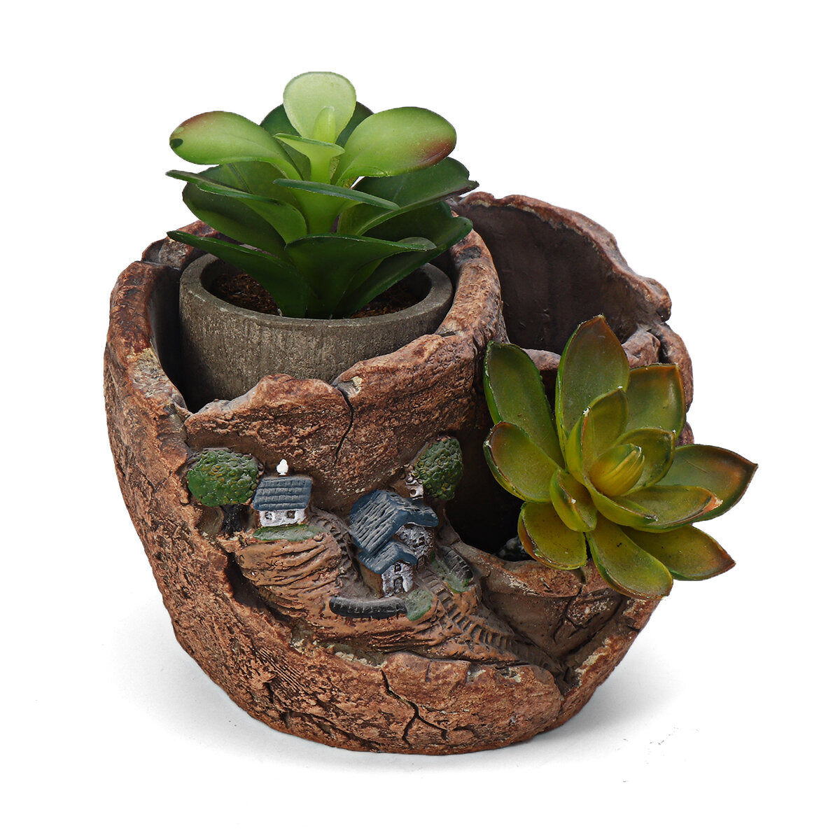 10 Styles Succulent Desktop Planter - Flower Pot, Garden Plant Holder, Home & Window Decoration