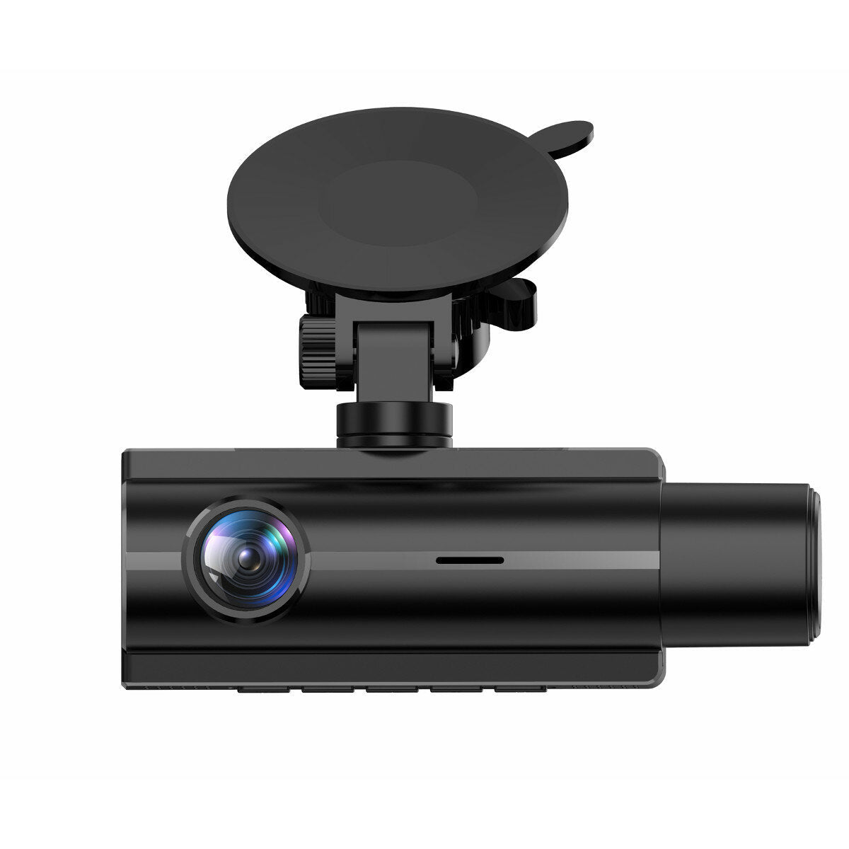 1080P HD Dual Lens Dash Cam with Night Vision, GPS, G-Sensor, Parking Monitor, and Three Cameras - Vehicle BlackBOX DVR