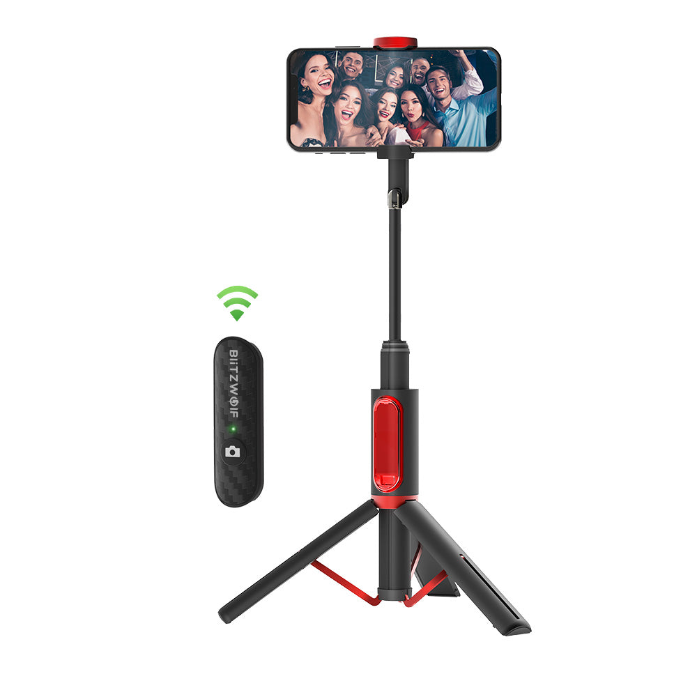 Tragbarer Bluetooth-Selfie-Stick – Leicht, ausziehbar und kabellos für perfekte Selfies