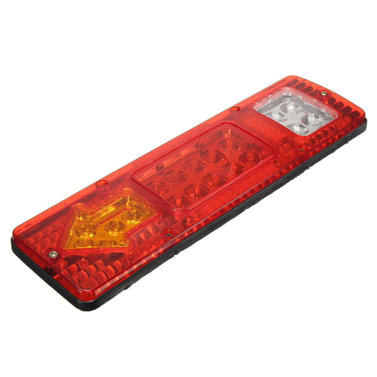 1.5W 24V LED Brake Tail Light Turning Signal Lamp - Red, Universal Fit, High Brightness