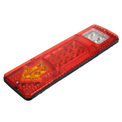 1.5W 24V LED Brake Tail Light Turning Signal Lamp - Red, Universal Fit, High Brightness