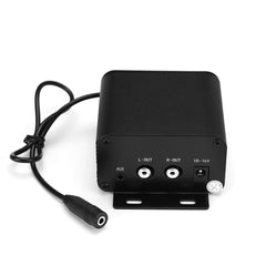 300W 4" Silver/Black Motorcycle Bluetooth Speakers, FM Radio, Waterproof Stereo for ATV/UTV/Cart