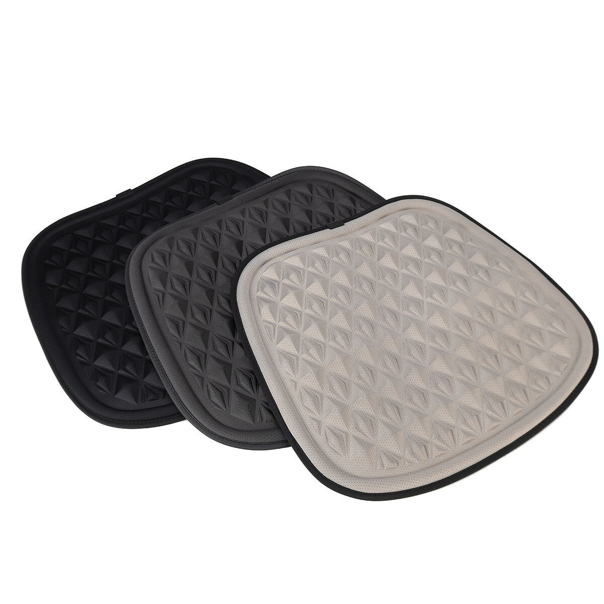 3D Car Front Seat Covers - Breathable, Non-Slip Massage Cushion Pad for Auto Chairs