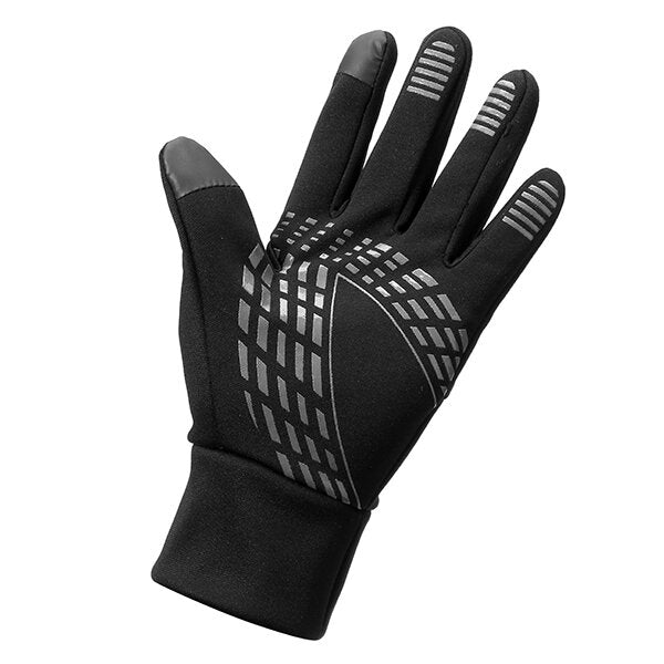 Warm Waterproof Touch-Screen Full Finger Ski Mittens for Men and Women - Ideal for Cycling and Sports