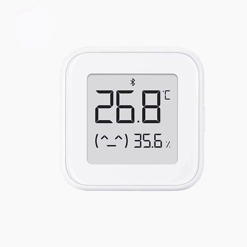 Bluetooth Thermometer Hygrometer with Ink Screen - Smart Temperature & Humidity Monitor Reminder