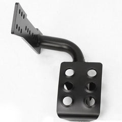 Black Metal Left Side Footrest Pedal for Jeep Wrangler JK & Unlimited 2007-2016